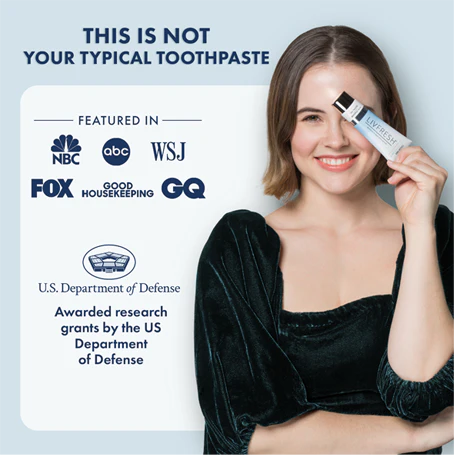 LIVFRESH Gel Toothpaste Mild Peppermint Non-Foaming